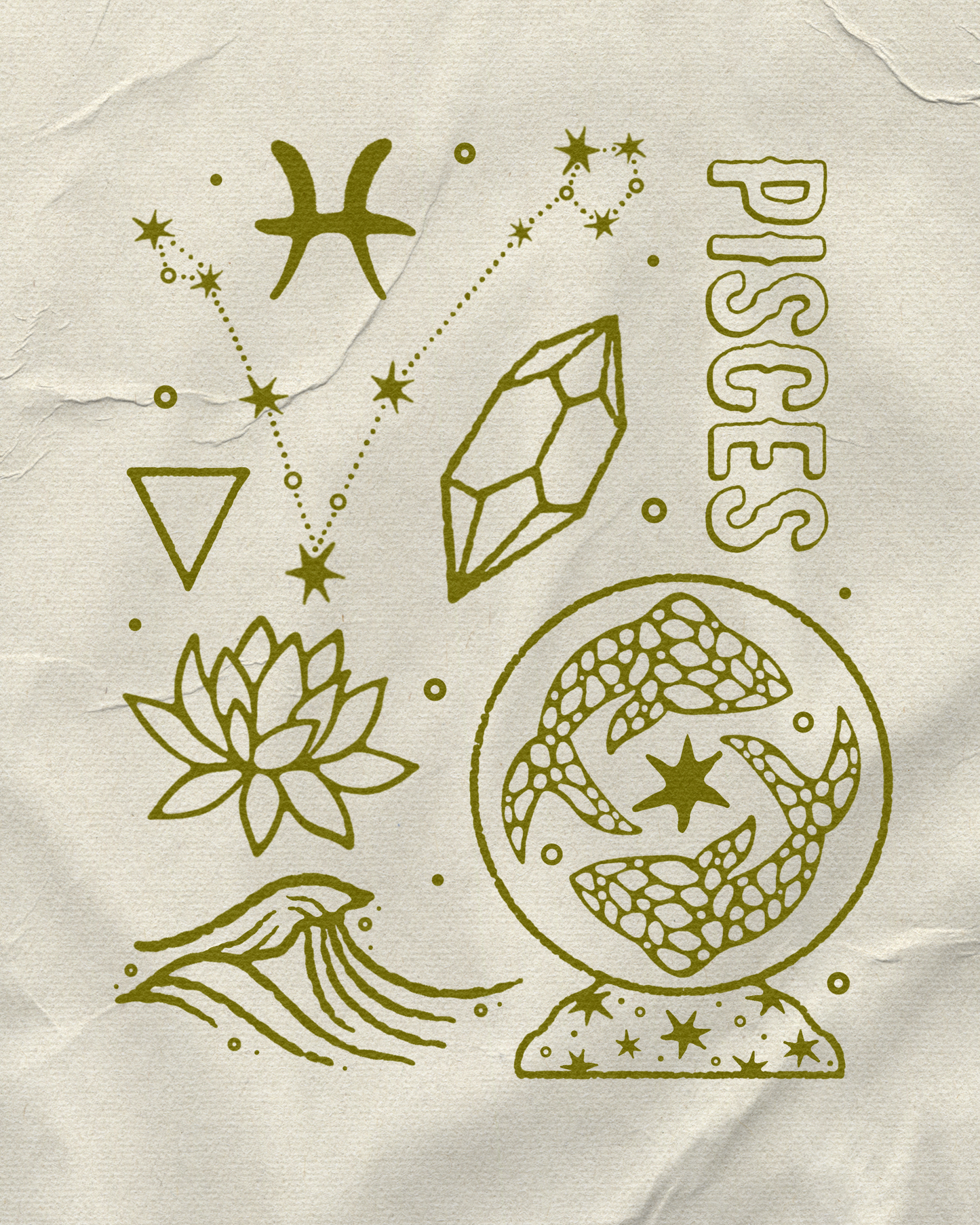 Pisces Season Flash Sheet