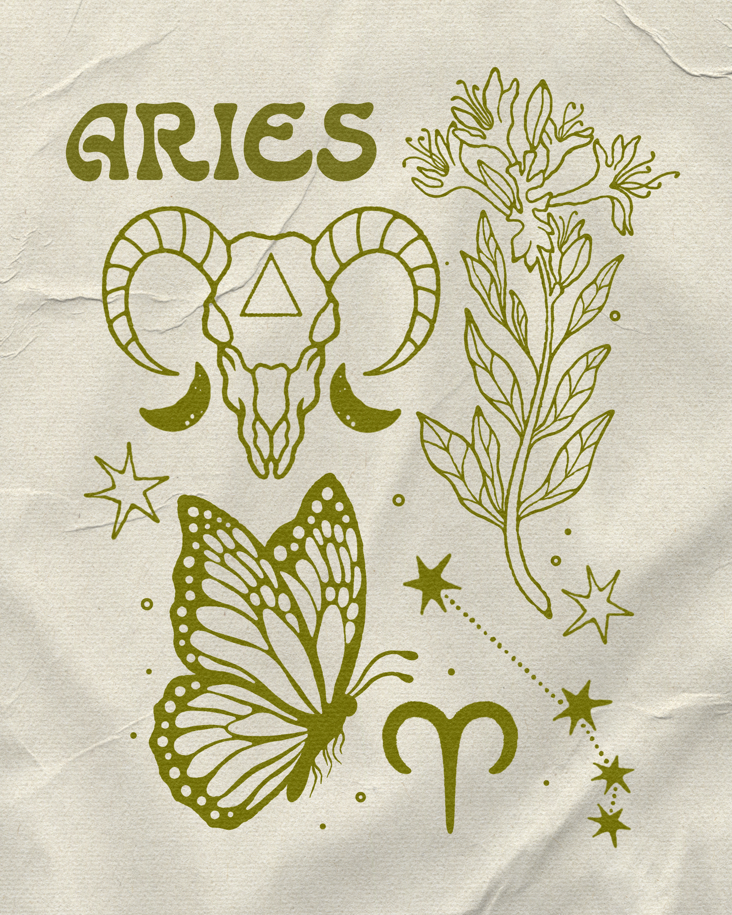 Aries Season Flash Sheet