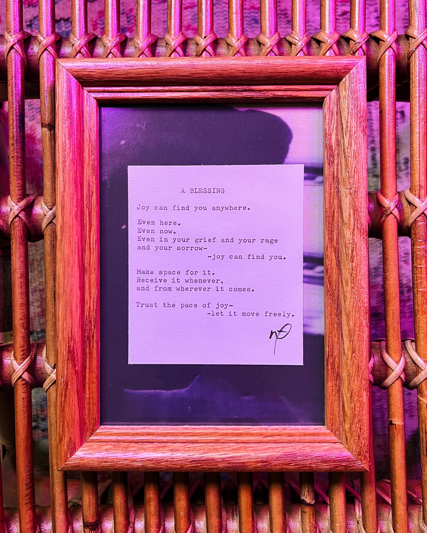 Framed Poem #3