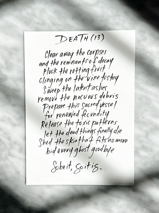 13-Death (ink and paper original)