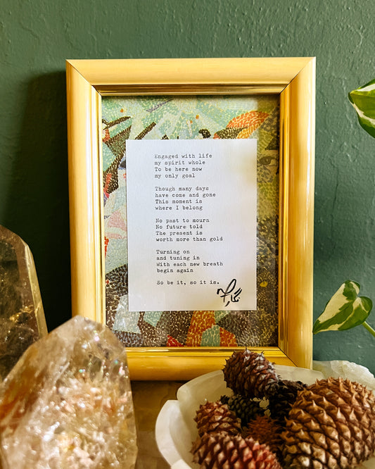 Be Here Now