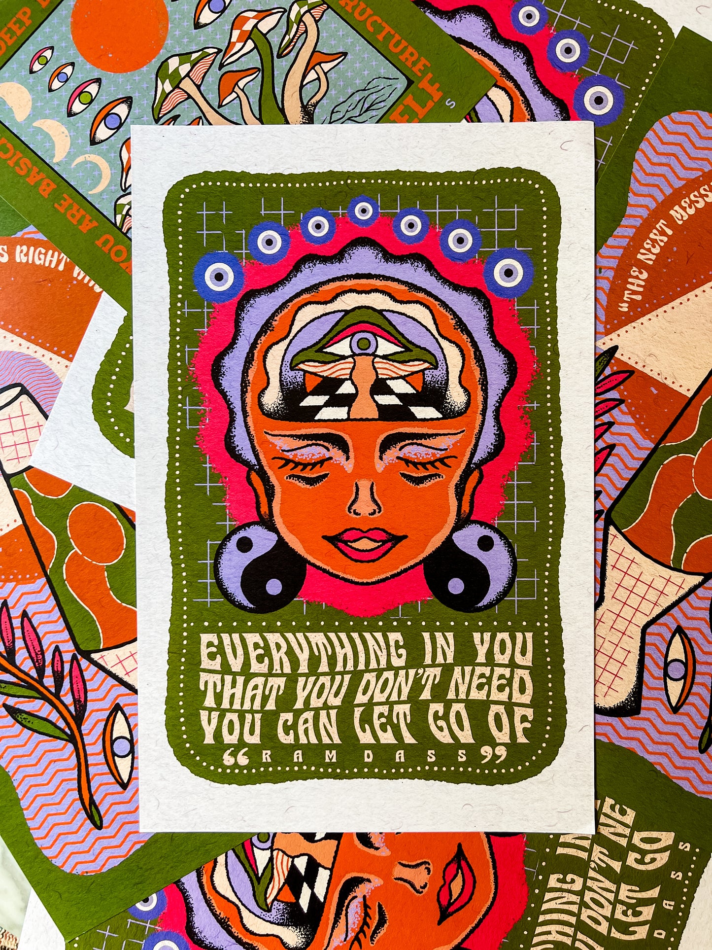 Let Go Poster (Ram Dass)