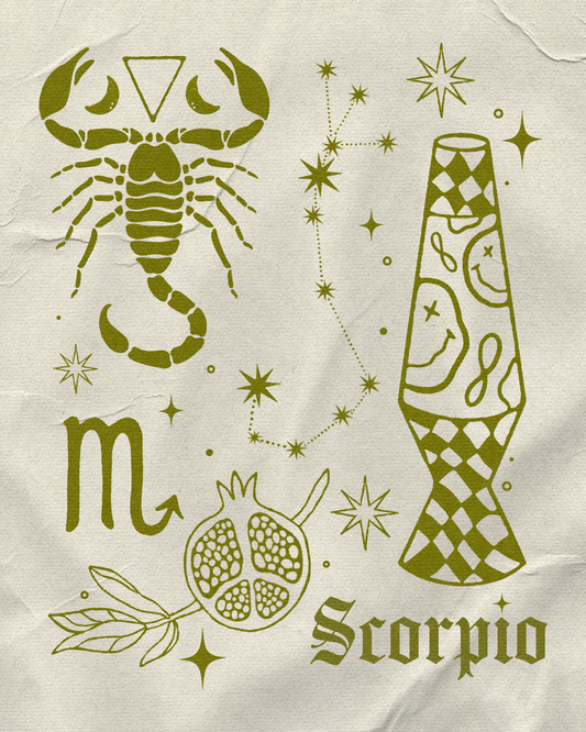 Scorpio Season Flash Sheet