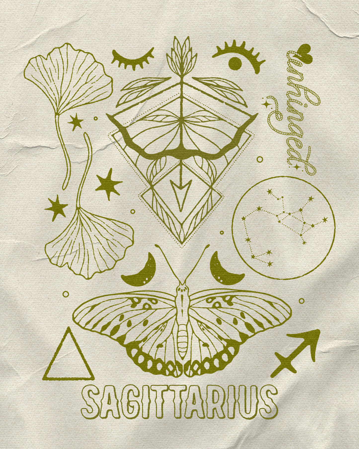 Sagittarius Season Flash Sheet